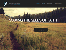 Tablet Screenshot of calvarychapelbillings.com